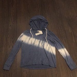 Blue and White Light Sweatshirt